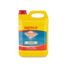 Genfloc Clarificante 5lts Genco Remove Sujeiras Da Piscina